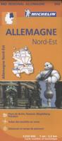 Michelin Wegenkaart 542 Duitsland Noordoost (Paperback)