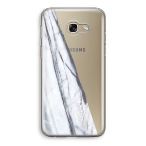 Gestreepte marmer: Samsung Galaxy A5 (2017) Transparant Hoesje