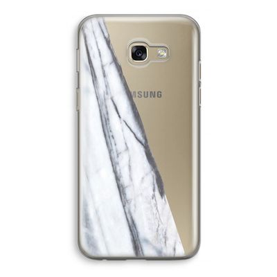 Gestreepte marmer: Samsung Galaxy A5 (2017) Transparant Hoesje