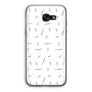Hipster stripes: Samsung Galaxy A5 (2017) Transparant Hoesje