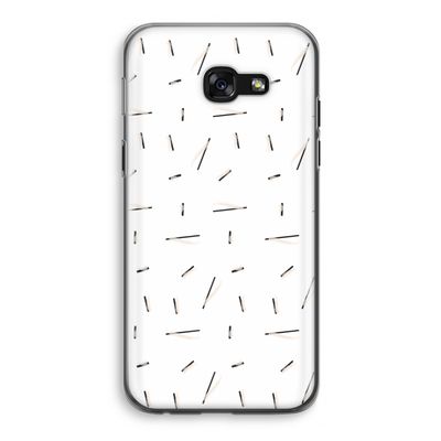 Hipster stripes: Samsung Galaxy A5 (2017) Transparant Hoesje