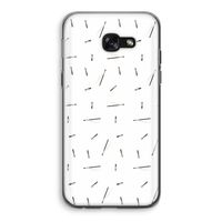 Hipster stripes: Samsung Galaxy A5 (2017) Transparant Hoesje