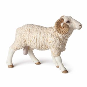 Plastic speelgoed figuur ram schaap staand 8 cm