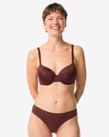 HEMA Damesstring Second Skin Micro Donkerbruin (donkerbruin)