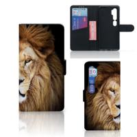 Xiaomi Mi Note 10 Pro | Telefoonhoesje | Met pasjeshouder | Leeuw
