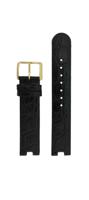 Horlogeband Rado 01.115.3828.4.015 / R070888210 Leder Zwart 18mm