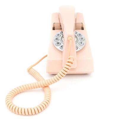 GPO Druktoetsen Trim Telefoon - 60&apos;s Design - Roze