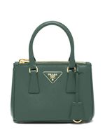 Prada mini sac Galleria en cuir - Vert