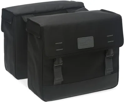 Dubbele fietstas New Looxs Origin Double - Black - 39 ltr.