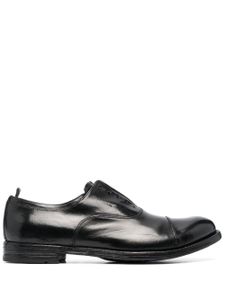 Officine Creative chaussures oxford en cuir à lacets - Noir