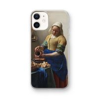 The Milkmaid: iPhone 12 mini Transparant Hoesje