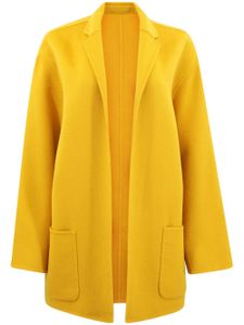 Odeeh manteau en cachemire à capuche - Jaune