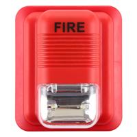 Geluid-Light Fire Alarm waarschuwing strobe Horn alert veiligheidssysteem sensor Geluid-Light Fire Alarm waarschuwing strobe Horn alert veiligheidssysteem sensor