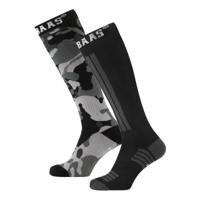Poederbaas Skisokken 2-pack Camo Black-35/38 Poederbaas Skisokken 2-pack Camo Black-35/38