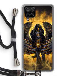 Pegasus: Samsung Galaxy A12 Transparant Hoesje met koord