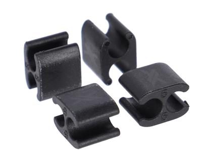 XLC Kabed kabelclip 5mm zw ds a 30 brx122