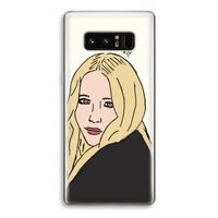 Mary Kate: Samsung Galaxy Note 8 Transparant Hoesje