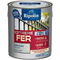 IJzerverf - RIPOLIN - 396709 - Lichtgrijs - Glanzend - 2 L