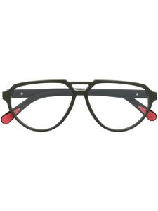 Moncler Eyewear lunettes de vue à monture pilote - Noir