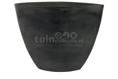 Bloempot Esra Grafiet Ovaal 46cm