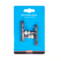 Elvedes Remblokken v-brake 60 x 14 mm zwart 2 stuks