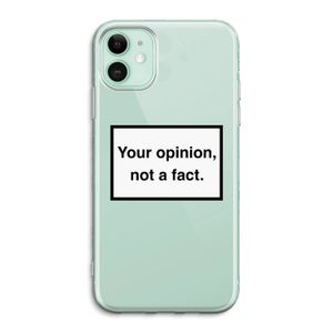 Your opinion: iPhone 11 Transparant Hoesje