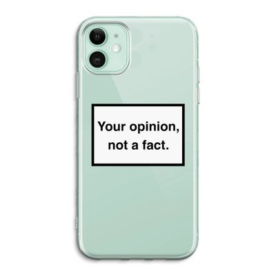 Your opinion: iPhone 11 Transparant Hoesje