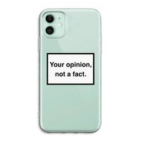 Your opinion: iPhone 11 Transparant Hoesje Your opinion: iPhone 11 Transparant Hoesje
