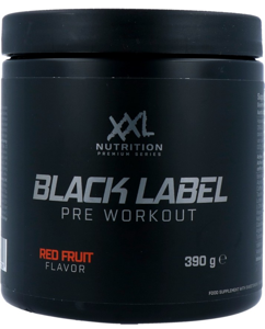 XXL Nutrition Black Label Pre-workout - Red Fruit