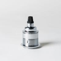 Lampenkap fitting E27 fitting Chroom edison periode met lampenkap ringen