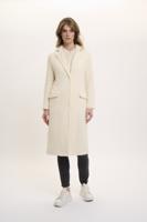 Rino & Pelle Long Single Breasted Coat 7002520 Zomerjassen 9030 Birch Rino & Pelle Long Single Breasted Coat 7002520 Zomerjassen 9030 Birch