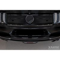 Zwart RVS Bumper beschermer passend voor Ford Mustang VI CoupÃ© 2015-2017 & FL 2017- 'Ribs' AV245294