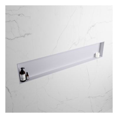 Wandnis Solid Surface Easy | In- en opbouw | 150x30x8 cm | 1 vak | Cale