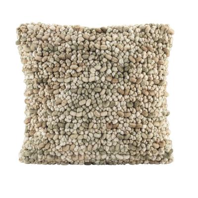 2e Halve Prijs Leen Bakker - Sierkussen Espen - 45x45 Cm - Polyester/Katoen - Groen - 10x45x45 Cm