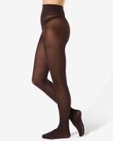 HEMA Dames maillot 100denier katoen bruin (bruin)