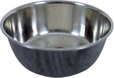 Eetbak hond RVS deco grijs 1890 ml - Gebr de boon