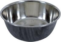 Eetbak hond RVS deco grijs 1890 ml - Gebr de boon