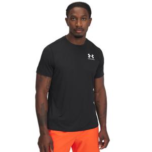 Under Armour HeatGear Fitted Ondershirt Zwart Wit