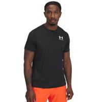 Under Armour HeatGear Fitted Ondershirt Zwart Wit