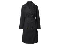 esmara Dames trenchcoat (Zwart, M (40/42))