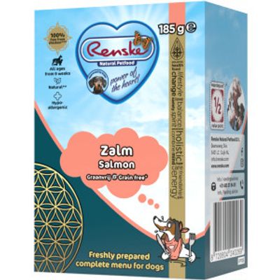 Renske Graanvrij vers bereid zalm hypoallergeen natvoer hond (tetrapak) 24 x 375 g