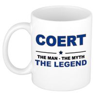 Coert The man, The myth the legend collega kado mokken/bekers 300 ml