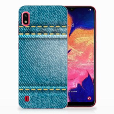 Samsung Galaxy A10 | Sillicone Back Cover | Jeans