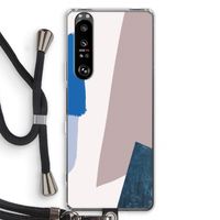 Lapis: Sony Xperia 1 III Transparant Hoesje met koord