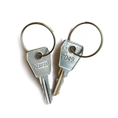 Losse sleutel op nummer tbv Allux brievenbusslot