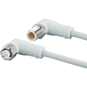 ifm Electronic EVF512 Verbindingskabel Aantal polen (sensoren): 4, 5 Stekker, haaks, Bus, haaks 0.5 m 1 stuk(s)