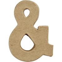 Creativ Company Teken, &, h: 10 cm, b: 7,5 cm, dikte 1,7 cm, 1 stuk