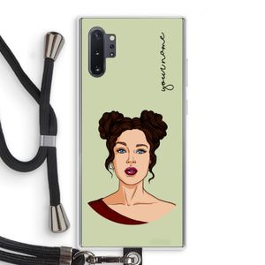 Pop-Art Creator: Samsung Galaxy Note 10 Plus Transparant Hoesje met koord