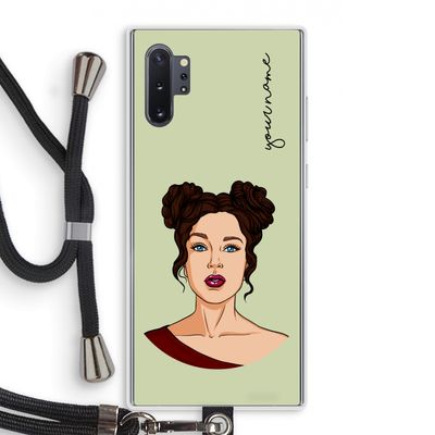 Pop-Art Creator: Samsung Galaxy Note 10 Plus Transparant Hoesje met koord