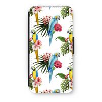 Kleurrijke papegaaien: iPhone 7 Flip Hoesje